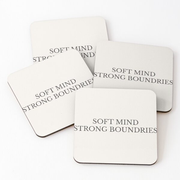 Item preview, SOFT MIND , STRONG BOUNDARIES designed and sold by Richastudio.