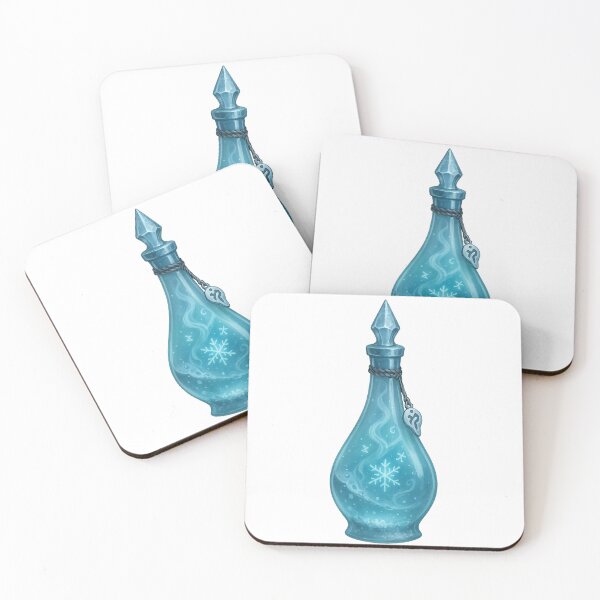 Item preview, Icetongue Brew – Frost Rune Winter Potion designed and sold by AlcheArtsStudio.