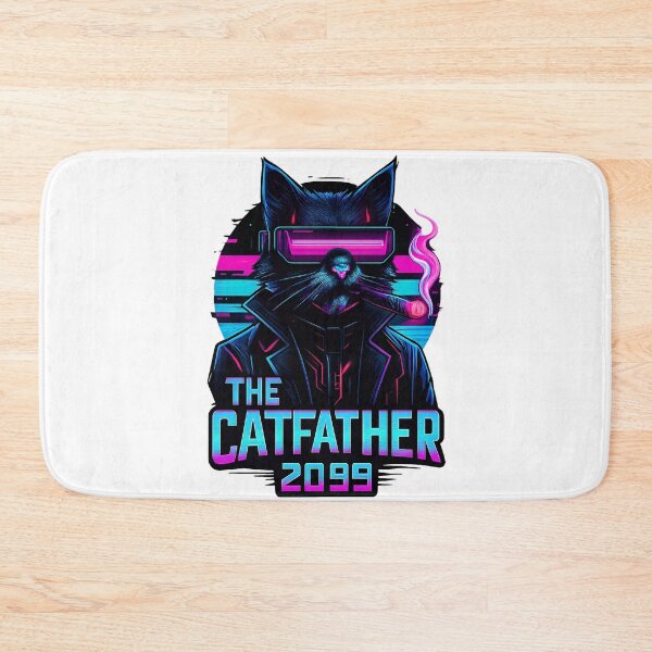 Item preview, The Catfather, The Cat Father,  Cyberpunk designed and sold by graphic-genie.