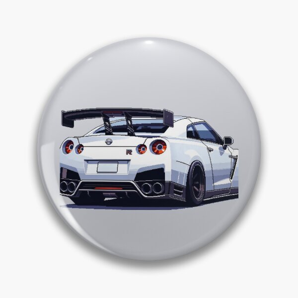 Item preview, Retro Pixel Art GT-R R35 JDM designed and sold by Pixel Factory.