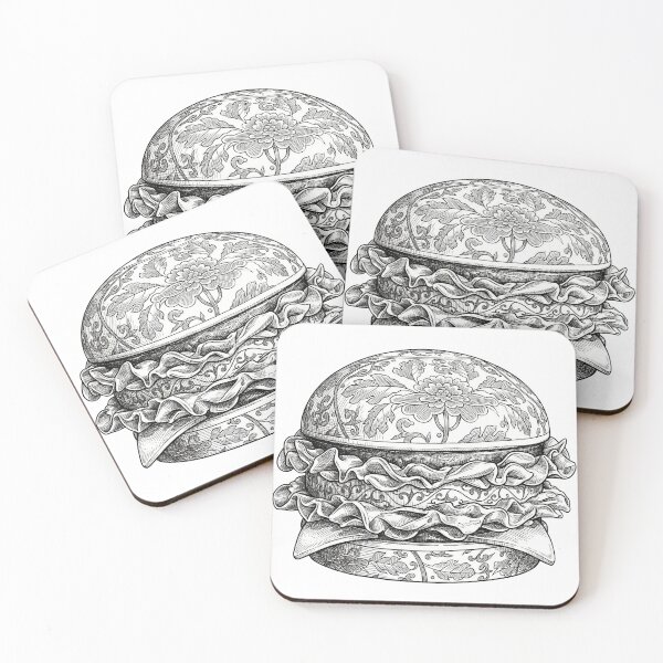 Item preview, Porcelain Cheeseburger designed and sold by Naux | Design & Illustration.
