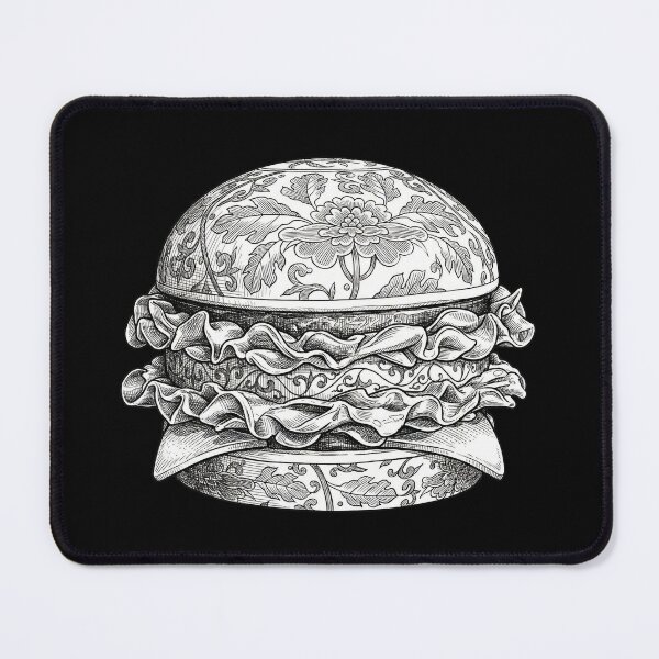 Item preview, Porcelain Cheeseburger designed and sold by Naux | Design & Illustration.