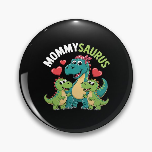 Item preview, Mommysaurus Mommy 2 Kids Dinosaur Mom Mother's Day  designed and sold by MarryIsMonth.