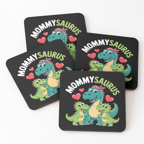 Item preview, Mommysaurus Mommy 2 Kids Dinosaur Mom Mother's Day  designed and sold by MarryIsMonth.