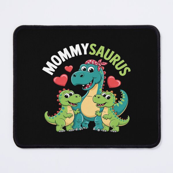 Item preview, Mommysaurus Mommy 2 Kids Dinosaur Mom Mother's Day  designed and sold by MarryIsMonth.
