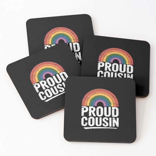 Item preview, Proud Cousin Ally LGBT Lesbian Gay Pride Month LGBTQ  designed and sold by AquaKiev.