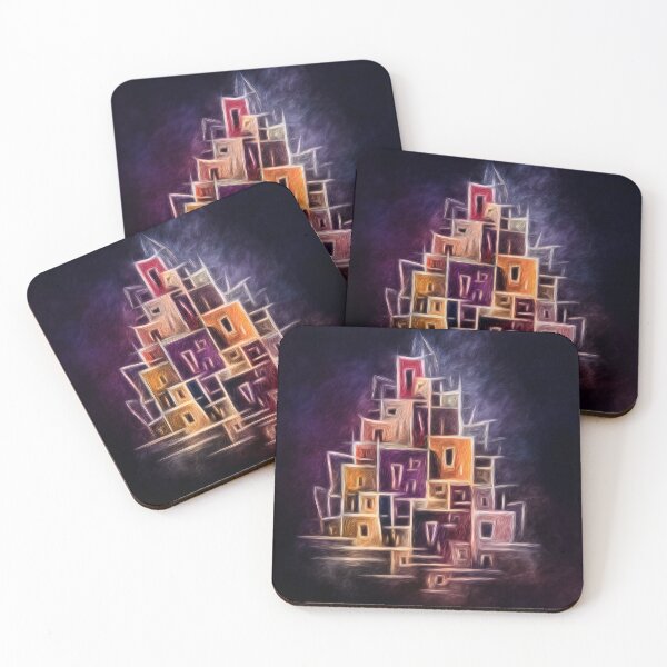 Item preview, Favela Dreamlight Art Board Print - Vibrant Wall Decor designed and sold by Naya-Daur.