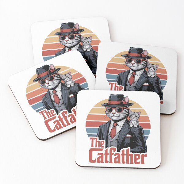 Item preview, The Catfather, The Cat Father designed and sold by graphic-genie.