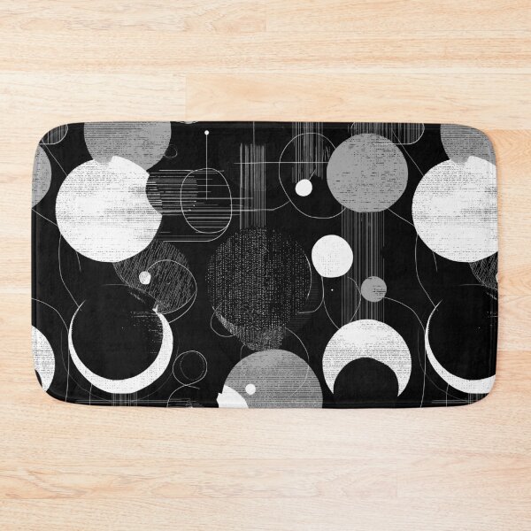 Item preview, Abstract Geometric Circles Seamless Pattern designed and sold by Equinox-Ds.