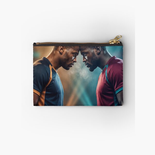 Item preview, Heated Rivalry Sports Poster – Intense Athlete Face-Off Art, Competitive Mindset Wall Decor designed and sold by AbstractAuraArt.