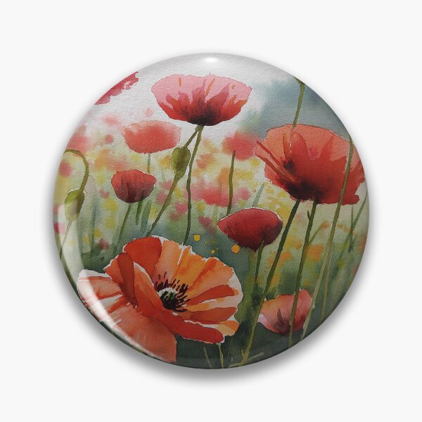 Item preview, Vibrant Poppy Field designed and sold by laurashawart.