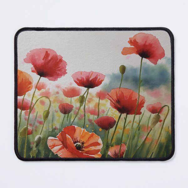 Item preview, Vibrant Poppy Field designed and sold by laurashawart.
