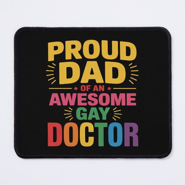 Item preview, Proud Dad of an Awesome Gay Doctor LGBT Gay Pride1 designed and sold by AquaKiev.