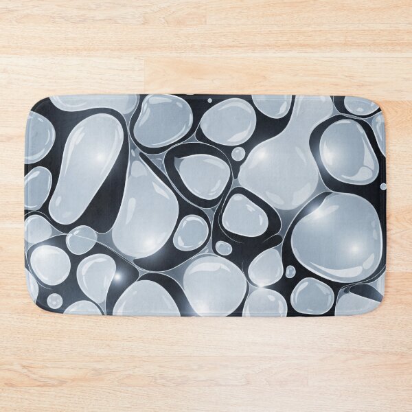 Item preview, Glossy Liquid Pebbles designed and sold by Kaleidoscope Print.