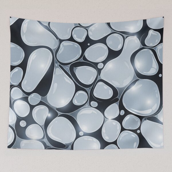 Item preview, Glossy Liquid Pebbles designed and sold by Kaleidoscope Print.