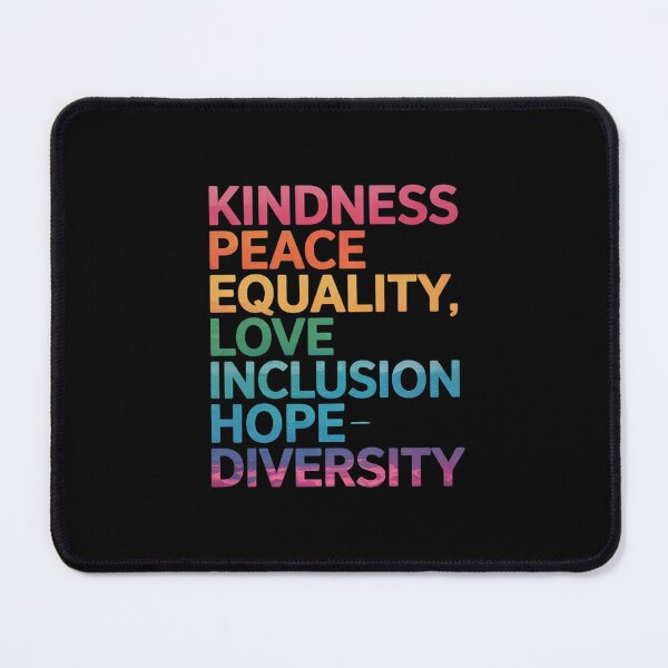 Item preview, Peace Love LGBT GLBT Kindness Hope Equal Inclusion Diversity designed and sold by FadeOfThrone.