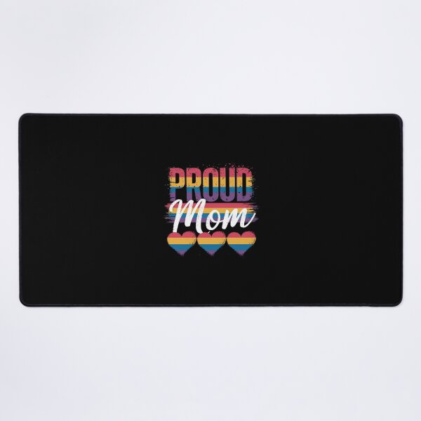 Item preview, Proud Gay Pride Mom Mothers Day Rainbow Flag LGBT designed and sold by SyntaxClaw.