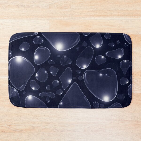 Item preview, Midnight Glossy Droplets designed and sold by Kaleidoscope Print.