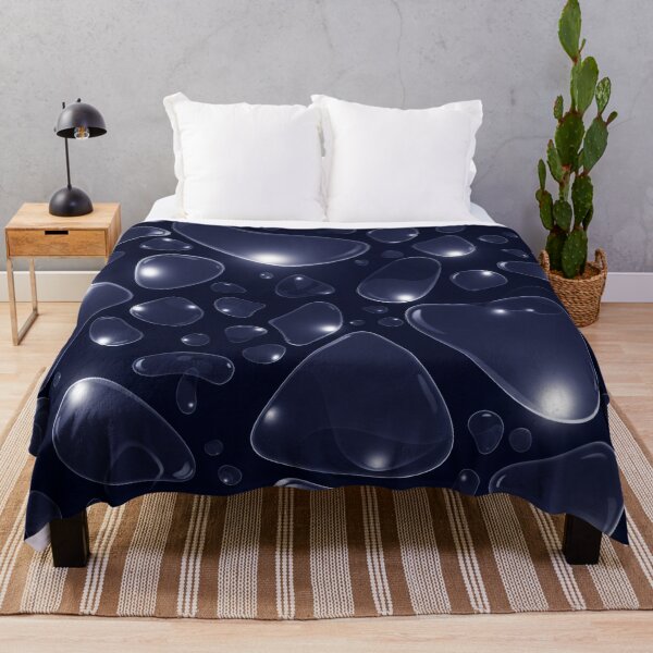 Item preview, Midnight Glossy Droplets designed and sold by Kaleidoscope Print.