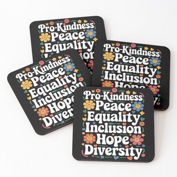 Item preview, Pro Kindness Peace Equality Love Inclusion Hope Diversity11  designed and sold by MarryIsMonth.