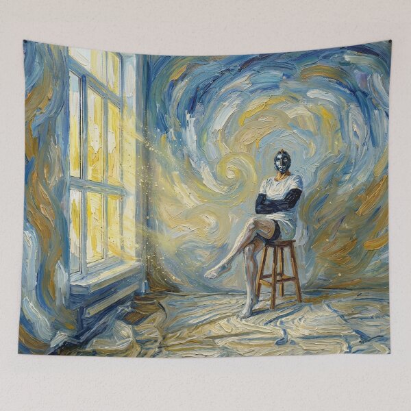 Item preview, Seated Portrait 003 designed and sold by IanBiAM.