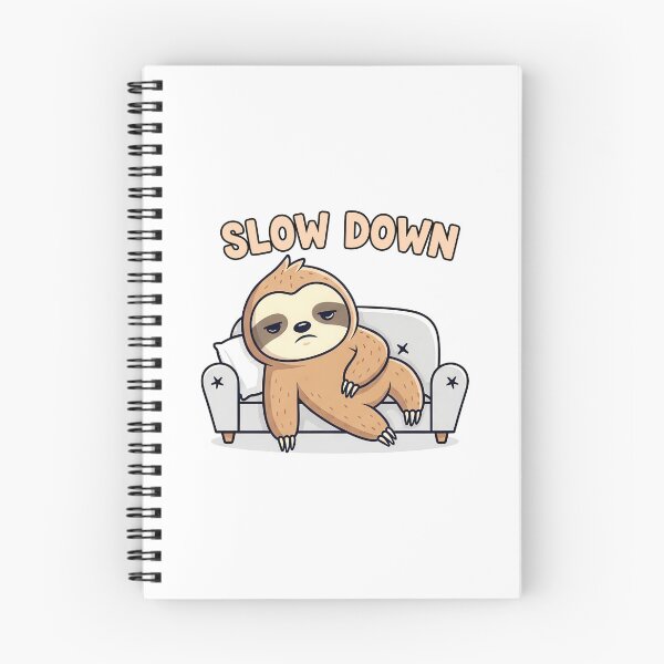 Item preview, Slow Down Sloth on Couch designed and sold by nuel-art.
