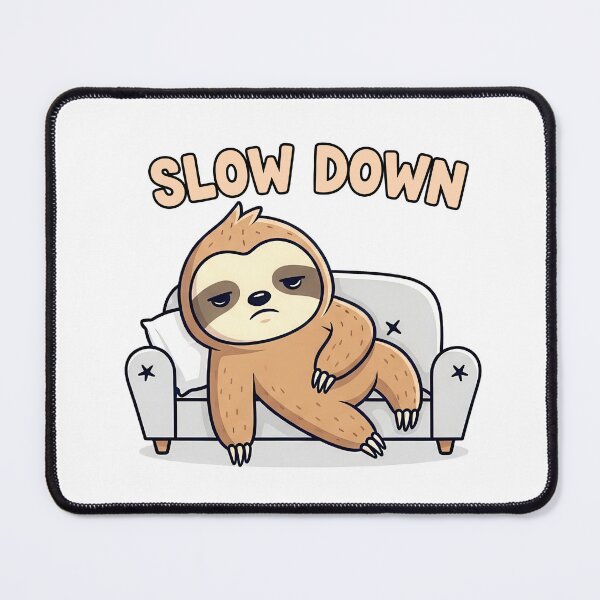 Item preview, Slow Down Sloth on Couch designed and sold by nuel-art.