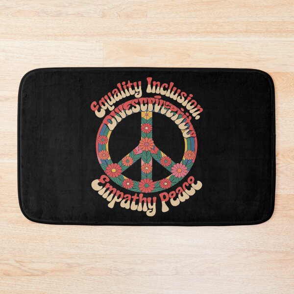 Item preview, LOVE Equality Inclusion Kindness Diversity Hope Peace  designed and sold by FadeOfThrone.
