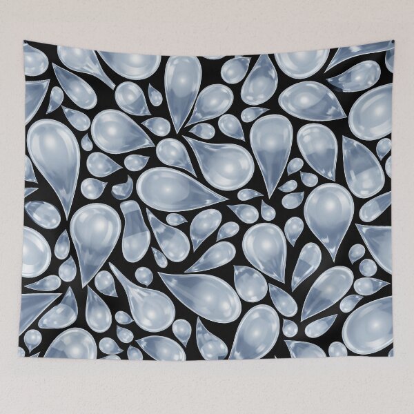 Item preview, Clear Raindrop Pattern designed and sold by Kaleidoscope Print.
