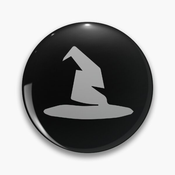 Item preview, Minimalist Witch Hat Symbol designed and sold by Equinox-Ds.