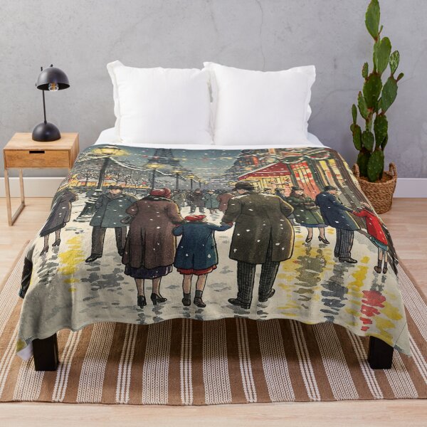 Item preview, Nostalgic Paris in Christmas Winter designed and sold by Takeda-art.