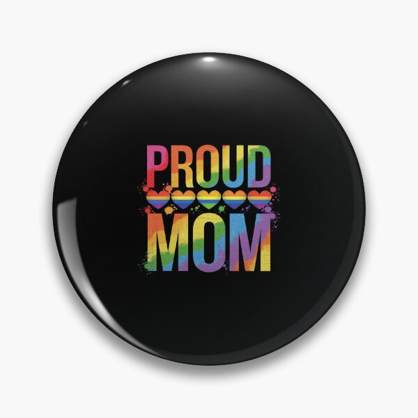 Item preview, Proud Gay Pride Mom Mothers Day Rainbow Flag LGBT  designed and sold by SyntaxClaw.