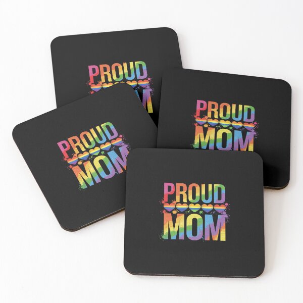 Item preview, Proud Gay Pride Mom Mothers Day Rainbow Flag LGBT  designed and sold by SyntaxClaw.