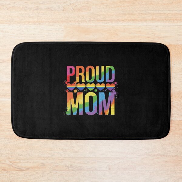 Item preview, Proud Gay Pride Mom Mothers Day Rainbow Flag LGBT  designed and sold by SyntaxClaw.