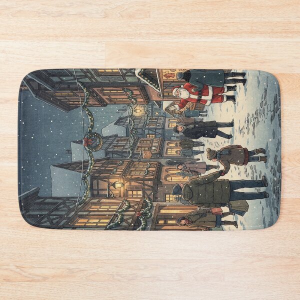 Item preview, European Christmas Town in Winter designed and sold by Takeda-art.
