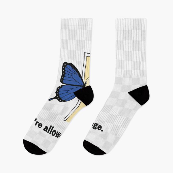 Item preview, You’re Allowed to Change Inspirational Art - Minimalist Butterfly and Open Door Graphic for Empowerment designed and sold by Zara’s shop.
