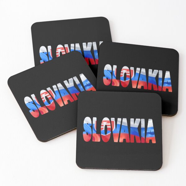 Item preview, SLOVAKIA - Flag Flying in Wind cut to Letters Souvenir Sticker Shirt designed and sold by Adam Gormley.