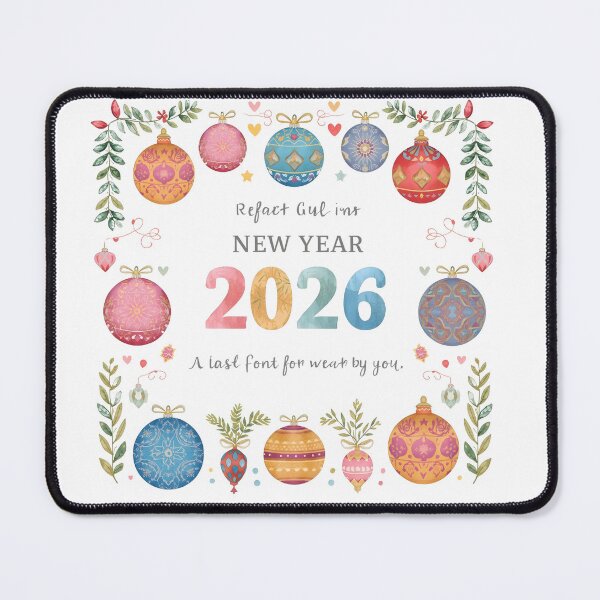 Item preview, Happy New Year Party Celebration Poster Template Illustration with Gold Glass Ball and Typography Design on Black Background. Vector Holiday Premium Invitation Flyer or Promo Banner. designed and sold by PWDigitalArt.