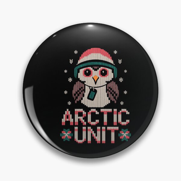 Item preview, Arctic Unit Owl Ugly Christmas Sweater designed and sold by Callsign 84.