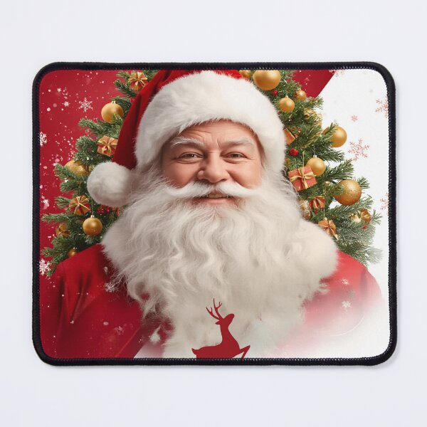 Item preview, Festive Santa Christmas Tree Holiday Gift Design designed and sold by OrchidGraphix.