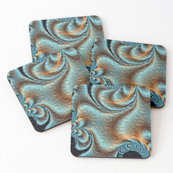 Item preview, Fractal Flourish with Embossing designed and sold by MoodyMuseArt.
