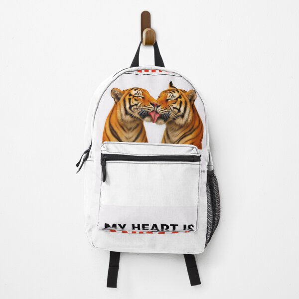 Item preview, TIGERS KISS 8K 1 designed and sold by ANIMALS IN LOVE - T- SHIRTS - Zoomagic Puzzle.