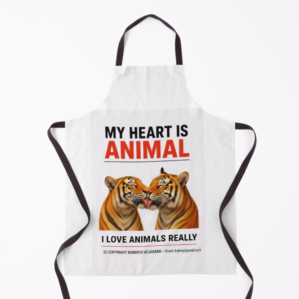 Item preview, TIGERS KISS 8K 1 designed and sold by ANIMALS IN LOVE - T- SHIRTS - Zoomagic Puzzle.