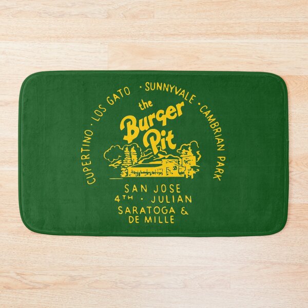 Item preview, The Burger Pit Vintage Restaurant Logo – Classic California Drive-In Sign designed and sold by Yeaha.