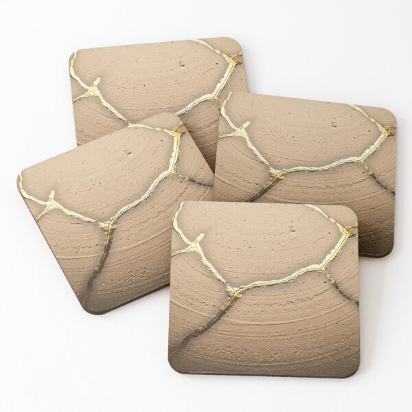 Item preview, Kintsugi Clay Crack designed and sold by Kaleidoscope Print.