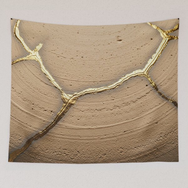 Item preview, Kintsugi Clay Crack designed and sold by Kaleidoscope Print.