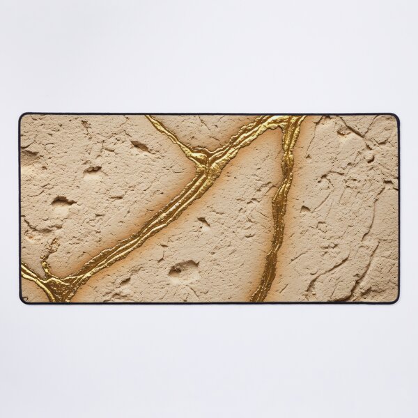 Item preview, Kintsugi Sandstone Veins designed and sold by Kaleidoscope Print.