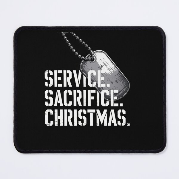 Item preview, Dogtag Service Sacrifice Christmas designed and sold by Callsign 84.