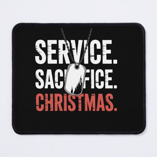 Item preview, Dogtag Service Sacrifice Christmas designed and sold by Callsign 84.