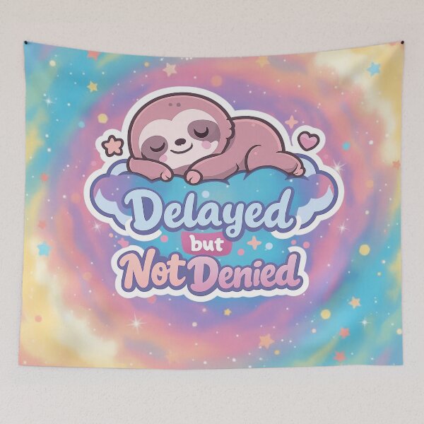 Item preview, Delayed But Not Denied Sloth designed and sold by anandsiva2703.